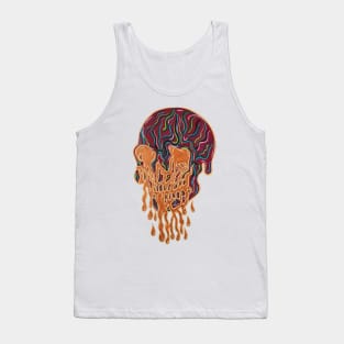 Drippy Skull Tank Top